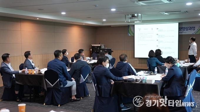 2022 경기도 시군 장애인체육회 사무국장 스포츠안전 교육 진행 모습 (사진=경기장애인체육회)