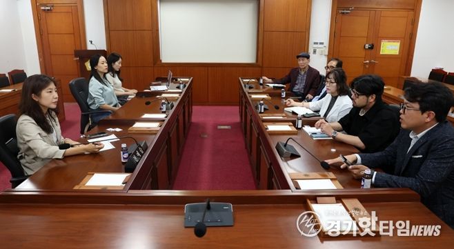 전예슬 오산시의원, 세교2지구 한신더휴 간담회·현장 방문…주민 불편 해소 방안 모색