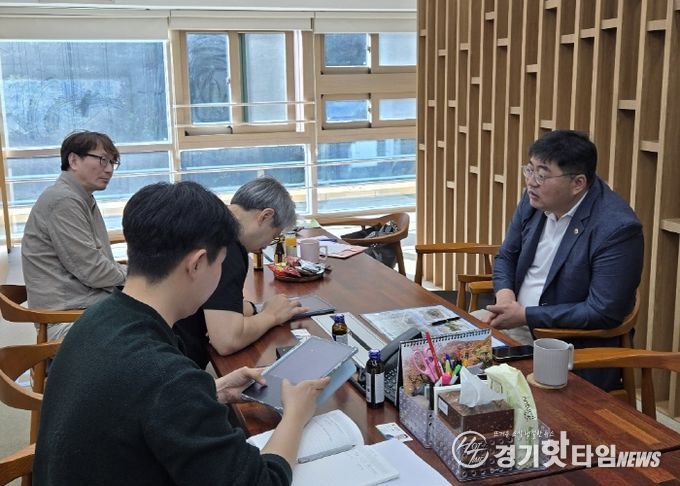 김진명 경기도의원, 월판선·운중천 사업 추진상황 점검