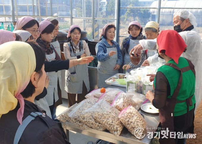 어린이집연합회 농장체험 모습