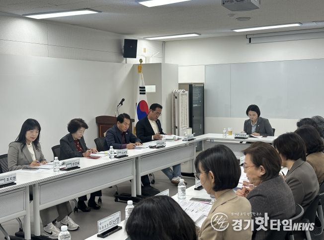 안양시의회 보사환경위원회 집행기관 현안사항 간담회