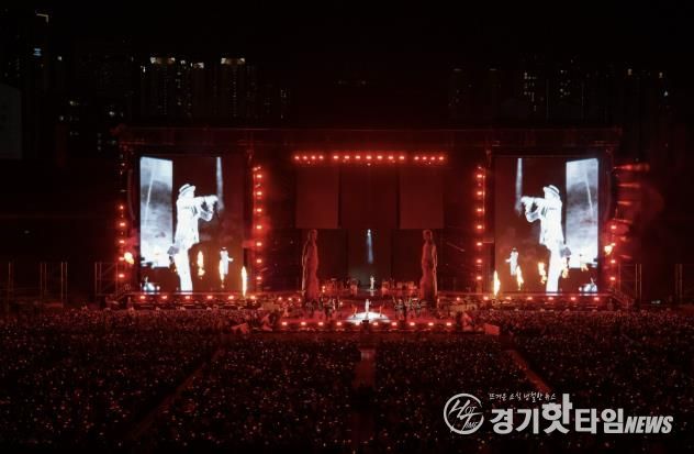 지드래곤 공연 현장(제공=쿠팡플레이)