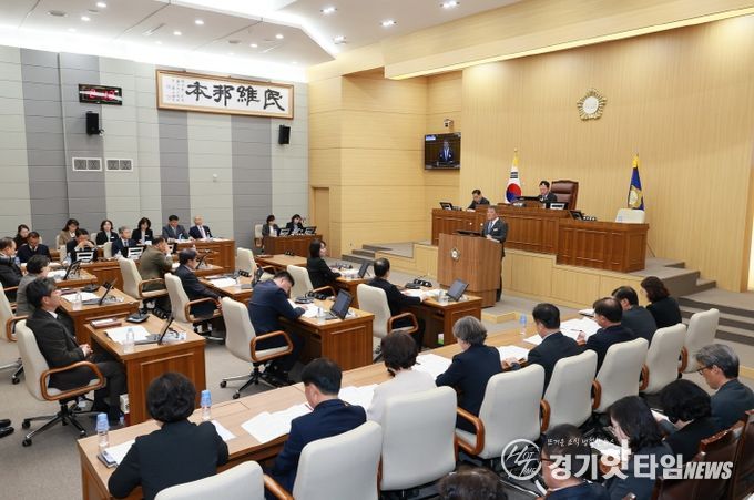 김학동 예천군수, 시정연설서 2026년 군정 운영방향 제시