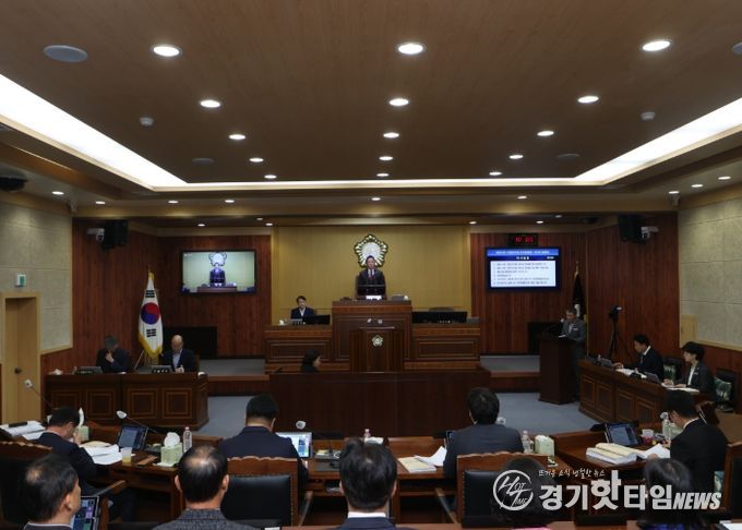 제334회 가평군의회 제2차 정례회 개회