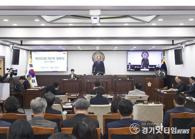 제342회 동두천시의회 제2차 정례회 개회