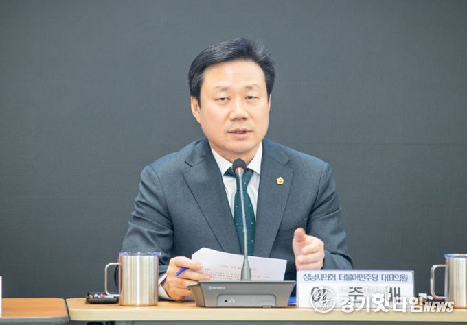 성남시의회 더불어민주당 이준배 대표의원