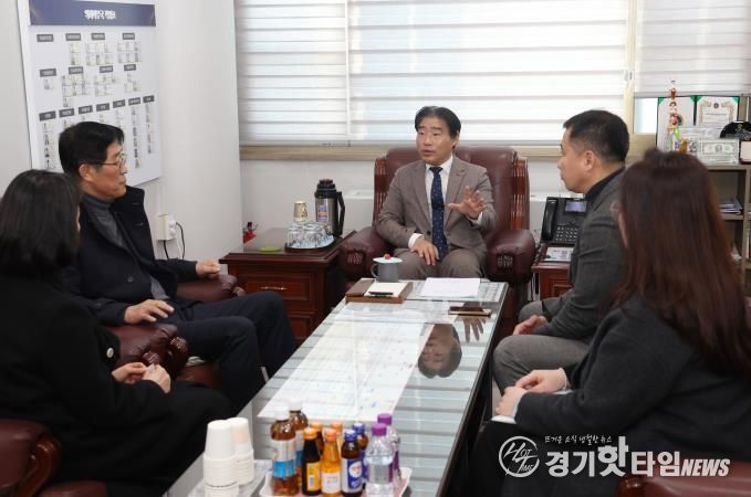 고양특례시의회 김운남 의장, 국기원과 태권도 문화 확산 및 체육 협력 방안 논의