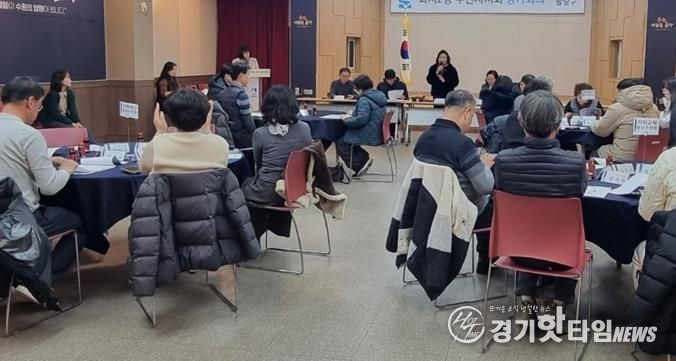 수원시 팔달구 화서2동 주민자치회, 2026년 1월 정기회의 개최