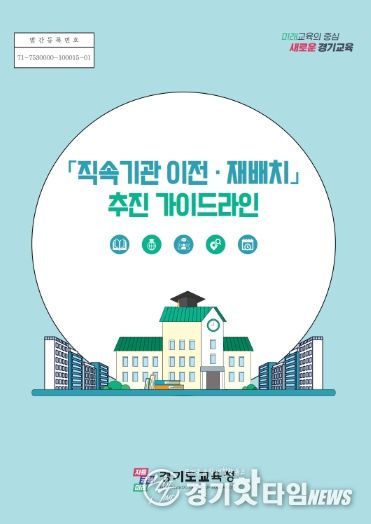 ‘직속기관 이전‧재배치 추진 가이드라인’ 표지