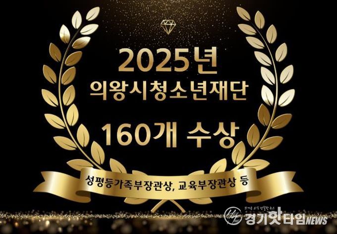 의왕시청소년재단, 2025년 수상 160건...청소년 정책 성과 입증