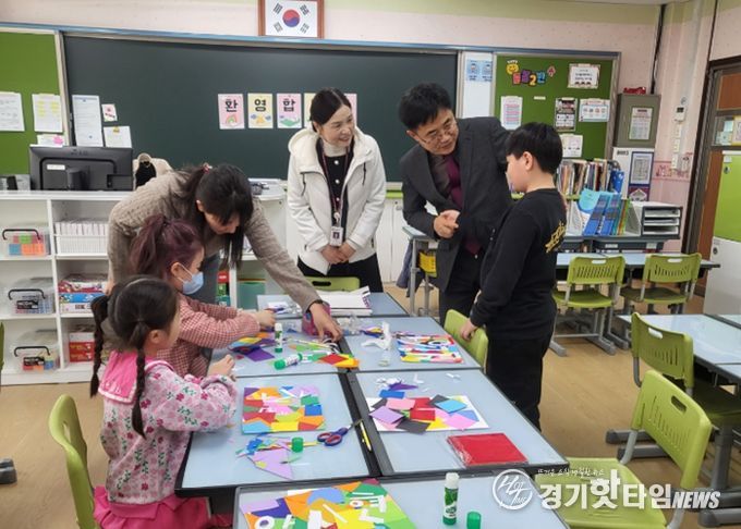 도교육청 홍정표 제2부교육감 학교 현장 방문