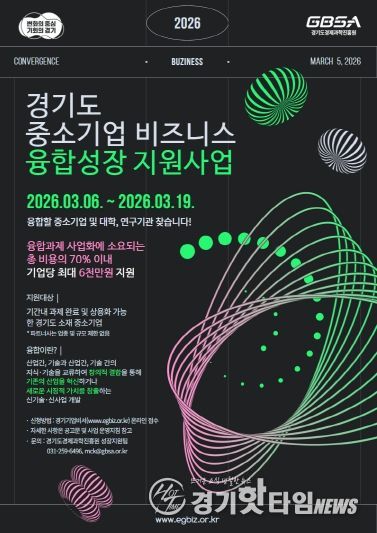 2026중소기업 비즈니스 융합성장 모집공고 (포스터)