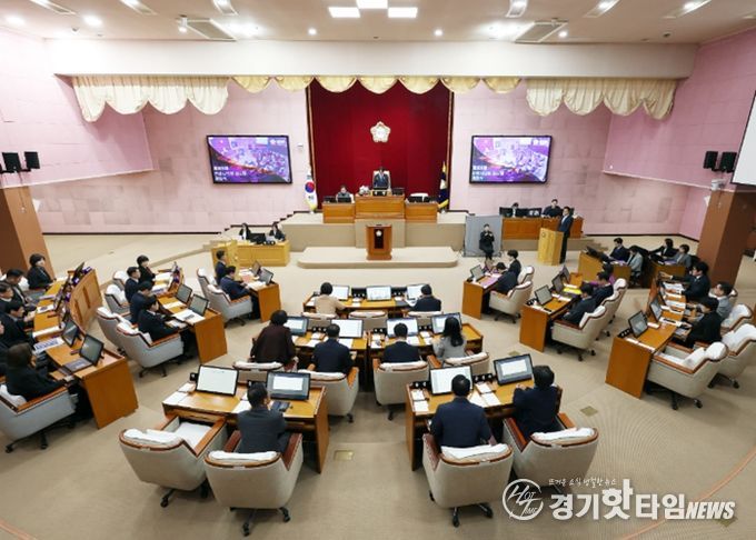 안양시의회, 제309회 임시회 개회