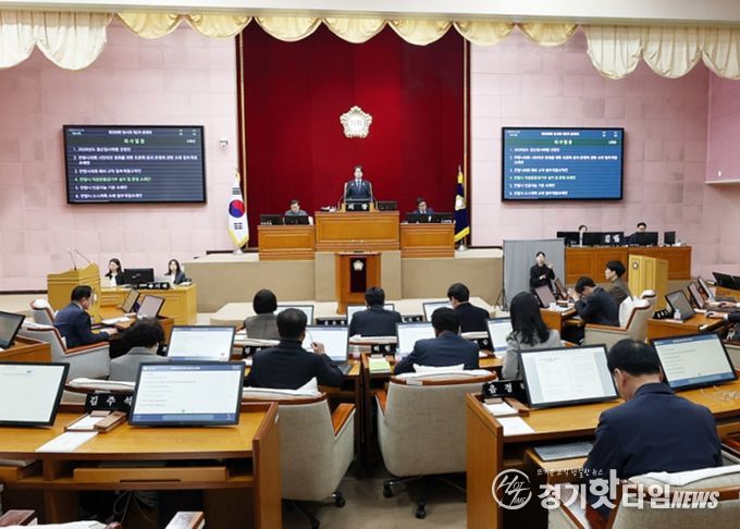 안양시의회, 제309회 임시회 마무리