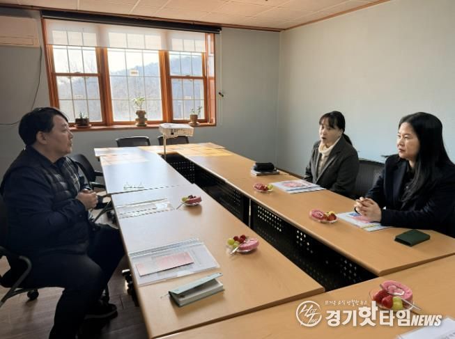 신현주 화성특례시 돌봄복지국장이 장애인 거주시설 생활공간을 둘러보며 현장을 점검하고 있다