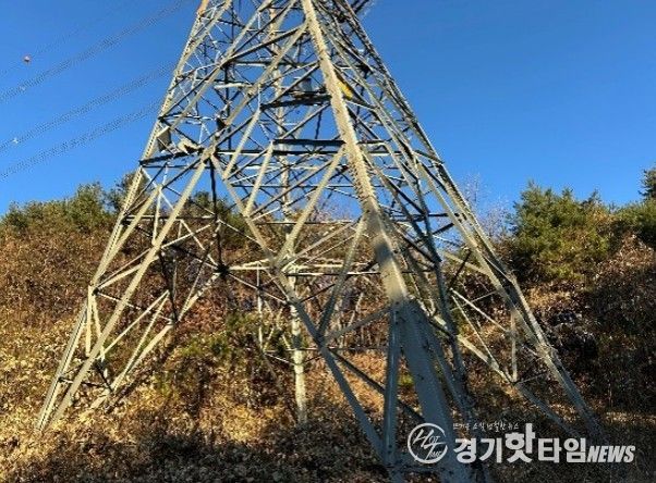 수동고개 송전탑